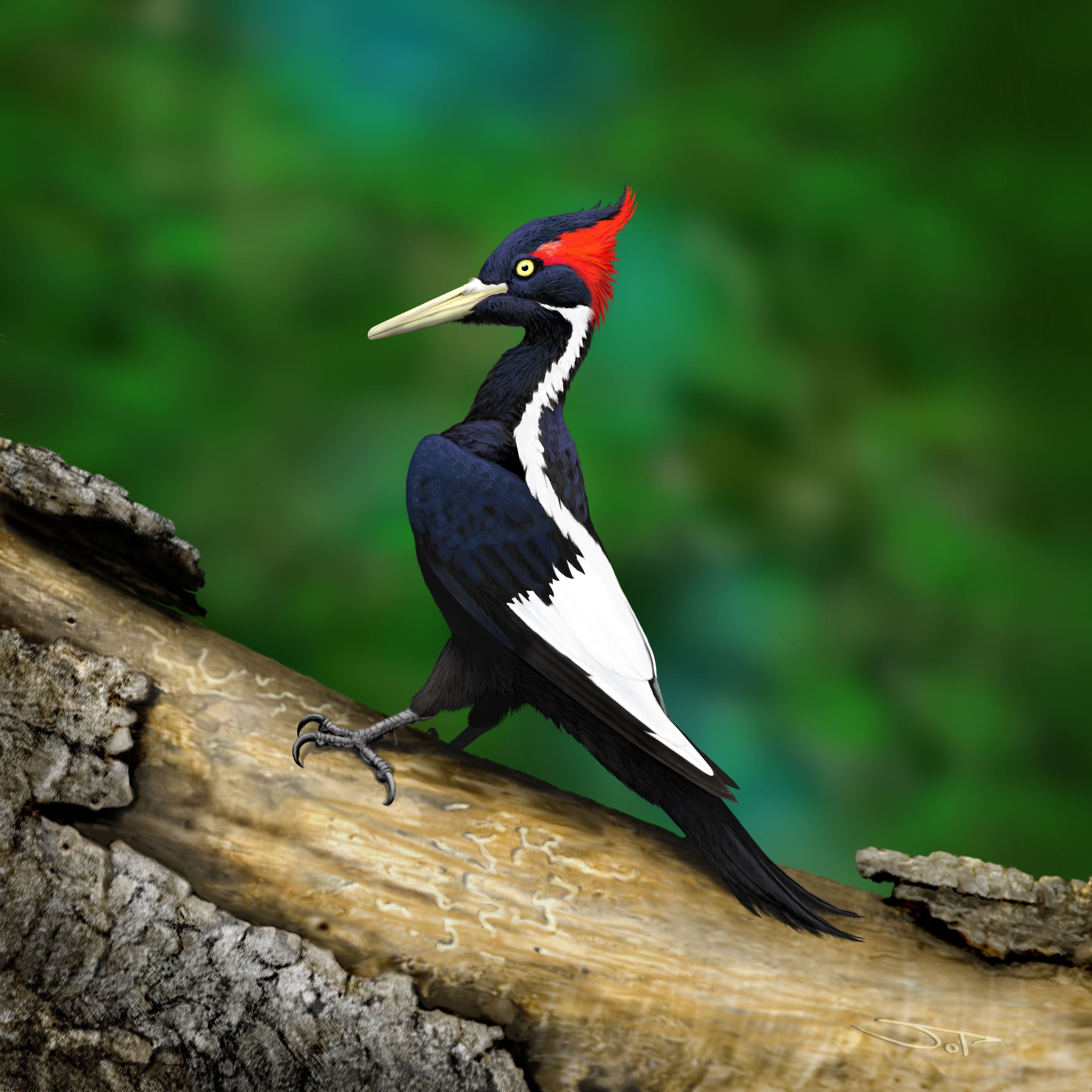 Ivory-Billed Woodpecker